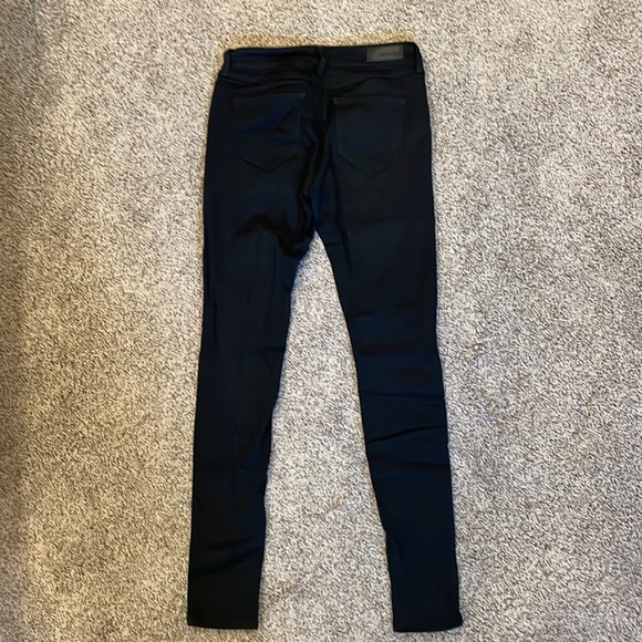 bootlegger black curvy skinny jeans 25 W 31 L - Picture 2 of 5